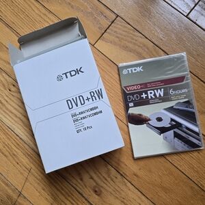 DVD+RW 10-Pack - White